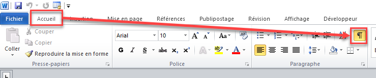 Bouton Afficher Tout