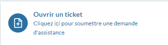 Ouvrir ticket